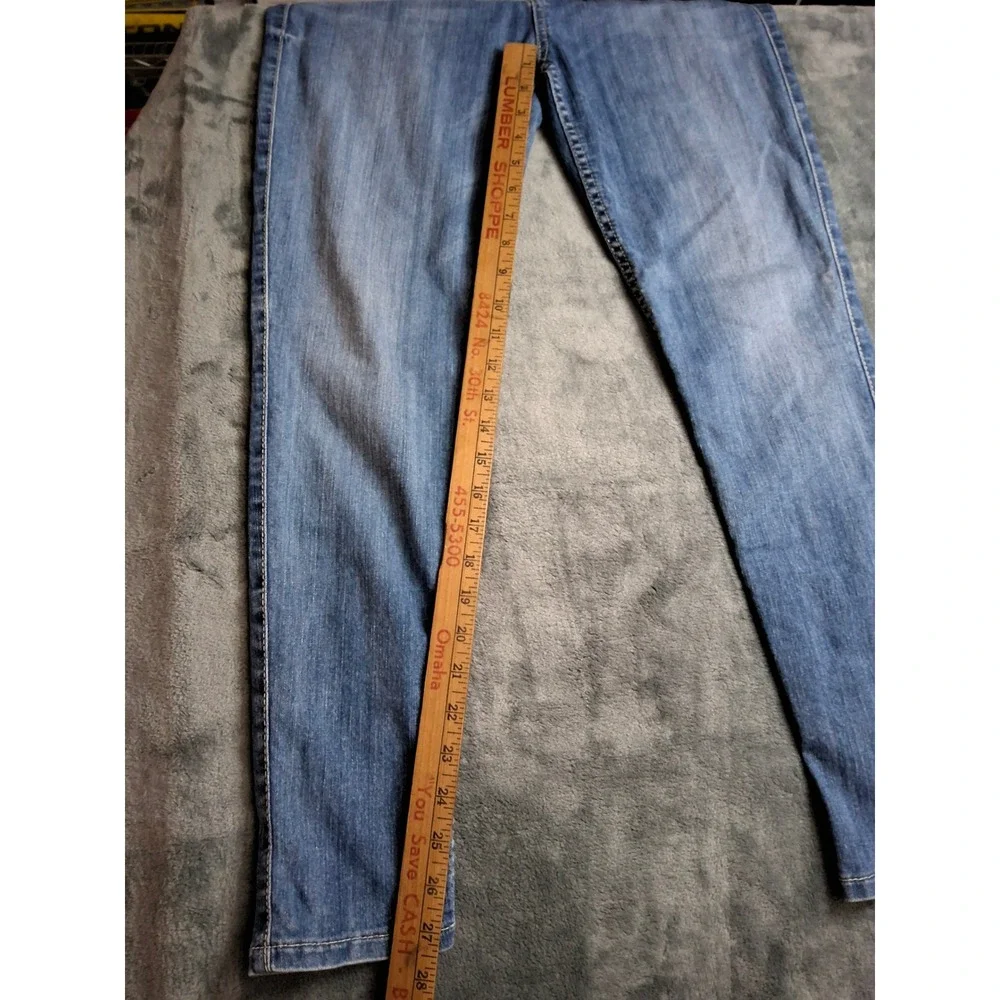 Guess Los Angeles Power Ultra Skinny Jeans Womens Medium Wash Low Rise‎ Denim 31